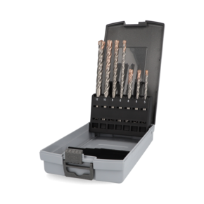 Hammerbohrer SDS-plus 4 Schneiden, PGM zertifiziert  Satz 7tlg.