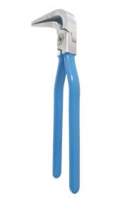 NEU:   Alu Ultralight Falzzange 90° gebogen - made in Germany
