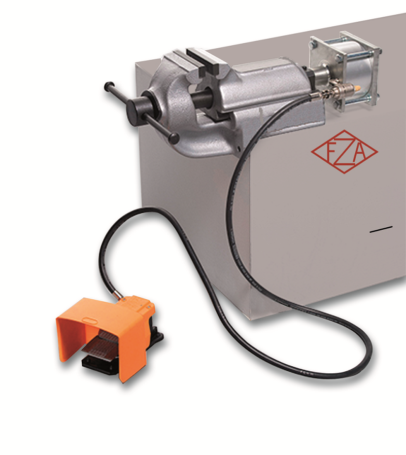 LEINEN-Parallel-Schraubstock PNEUMATIK - KIESEL Werkzeuge