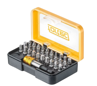 fortec® Bit-Box INOX 31-tlg.