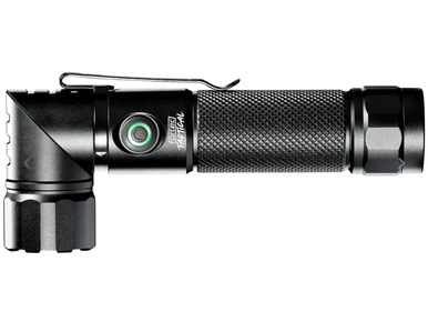 fortec tactical® Akku LED-Taschenlampe, 90°, 1000 lm